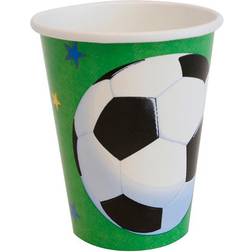 Amscan Pack de 8 Vasos de Championship Soccer 266 ml