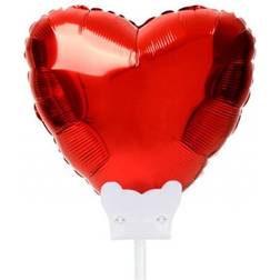 Folat Wensballon Rood Hart 15cm