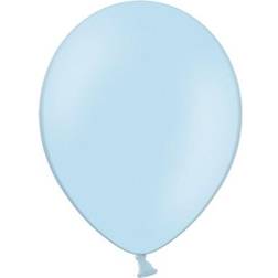 PartyDeco Ballon i 12,7cm i Lyseblå 100stk