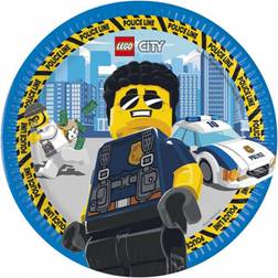 Vegaoo LEGO City Paptallerkener