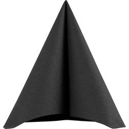 Table Napkins, size 40x40 cm, 60 g, black, 20 pc/ 1 pack