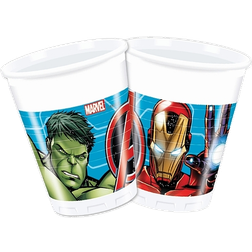 The Avengers Los Vengadores Pack 8 Vasos