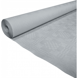 Papieren Tafelkleed Zilver (1,19x6m)