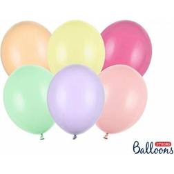 PartyDeco Ballon MULTI PASTEL ø27 100 stk