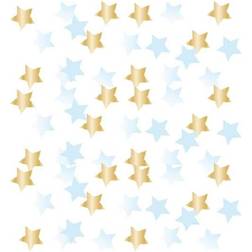 Amscan 9910306 9910306-Blue 1st Birthday Star Table Confetti-14g, Blue