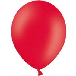 PartyDeco Ballon i 12,7cm i rød 100stk