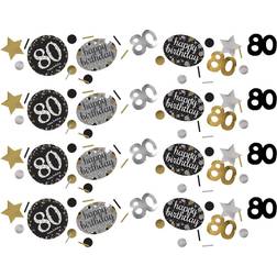Amscan Pöytäkonfetti 80 Hopea Kulta Kimalle 34 Grammaa