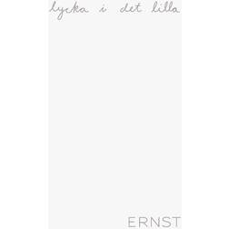 Ernst Servilleta con cita Lycka i det lilla, set de 20 blanco-gris