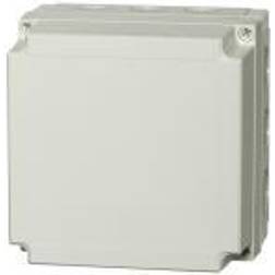 Fibox Kasse 180X180X125 POLY,GRÅ dæks