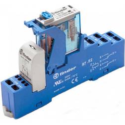 Finder 4C.52.9.024.0050 8A Relay Interface Module 2 changeover contacts. 24 V DC