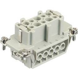 Harting Han e 10 pos female insert screw