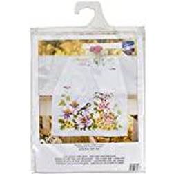 Vervaco Counted Cross Stitch Kit: Runner: Spring Mood, 100% Cotton, Multi-Colour, 80 x 2 x 20 cm