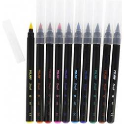 MiLAN Felt-tip pens with brush 10 colors WIKR-995792