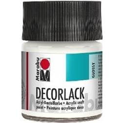 Marabu Decorlack 50ml 070 hvid