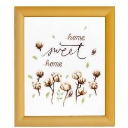 LUCAS Broderikit Tavla Home sweet home
