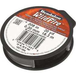 Creativ Company Wildfire black .008 in. 20 yd. spool