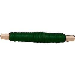 Creotime Florist Wire, thickness 0,5 mm, green, 50 m/ 1 roll