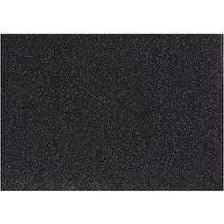 Creativ Company Strygestof, A5 14,8x21 cm, sort, glitter, 1ark