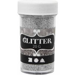 Creotime Glitter, sølv, 20 g/ 1 ds