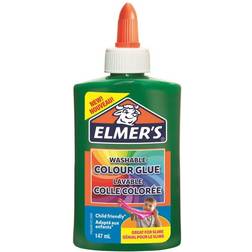 Elmer’s Colour PVA Glue Green 147 ml Washable and Kid Friendly Great for Making Slime and Crafting 1 Count