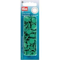 Prym Color Snaps Trykknapper Plast Rund Grøn 12,4mm 30 stk