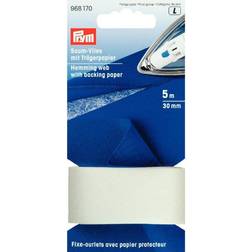 Prym Hemming Web, 30mm x 5m, White