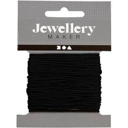 Creativ Company Polyester Cord, thickness 1 mm, black, 10 m/ 1 roll