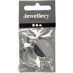 Creativ Company Brooch Pin Silver Plated 20mm 5 pcs