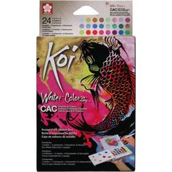 Royal Talens Koi Water Colors Sketch Box Metallic 24