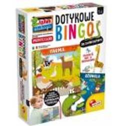 Lisciani Tactile bingo with animals Montessori Plus 72460