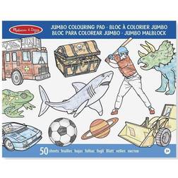 Melissa & Doug 14226 Bloc A Colorier Jumbo A Thèmes Multiples