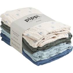 Pippi Organic Fabric Diaper 8-pack