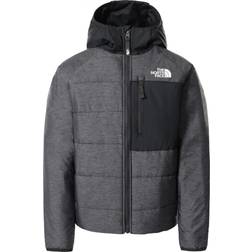The North Face Boy's Reversible Perrito Jacket - Asphalt Grey Heather (NF0A5GC7)