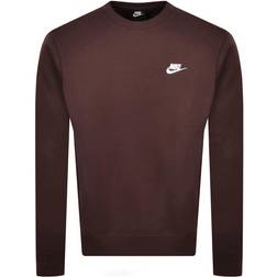 Nike Sportswear Club Fleece - Brown Basalt/White