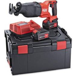 Flex Akkukäyttöinen suorasaha RSP DW 18.0-EC/5.0-setti