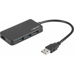 Natec USB A-4xUSB A M-F 3.0