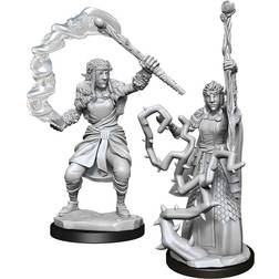 WizKids D&D Nolzur's Marvelous Miniatures Unpainted Miniatures Firbolg Druid Female Case (6)