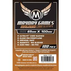 100 Mayday Games 65 x 100 Magnum Ultra-Fit Copper Board Game Sleeves