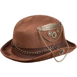 Bowlerhatt Steampunk Brun