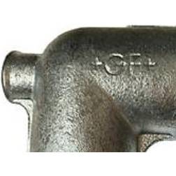 +GF+ Tee Galvaniseret 2x2x1/2"