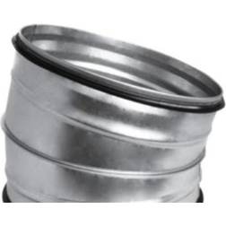 bøjning 15° Ø100 mm Nippel/Nippel
