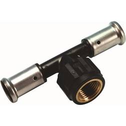 Henco Henco Pres Tee Pvdf Med Indvendig Gevind 26 X 1/2" X 20 Mm