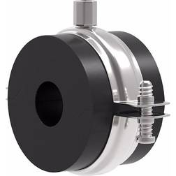 Isoglobal rørbærer RF 35 x 19 mm. M8/M10 inkl. Galv. Bøjle og isolering