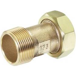 Kemper forskruning 3/4" omløber, 1/2" nippel, inklusive EPDM pakning