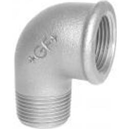 +GF+ Vinkel 90° Galvaniseret Muffe/nippel 2 1/2"
