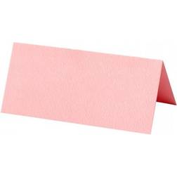 Creativ Company Place cards, size 9x4 cm, 220 g, light red, rose, 20 pc/ 1 pack