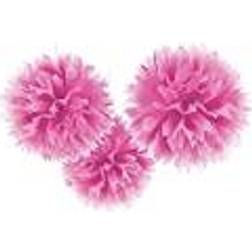 Amscan Bigiemme Festone Fluffy Rosa Acceso in Carta