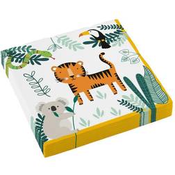 Amscan Servetten 'Get Wild' Jungle (16st)