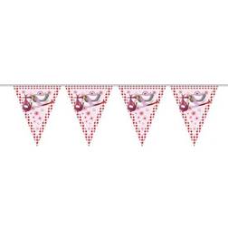 Folat Bandiere Della Linea Rosa
