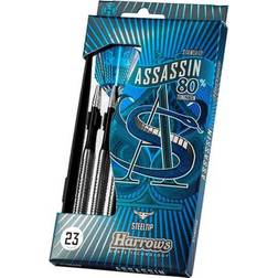 Harrows Assassin 80% Tungsten Steeltip Dartpile 23g